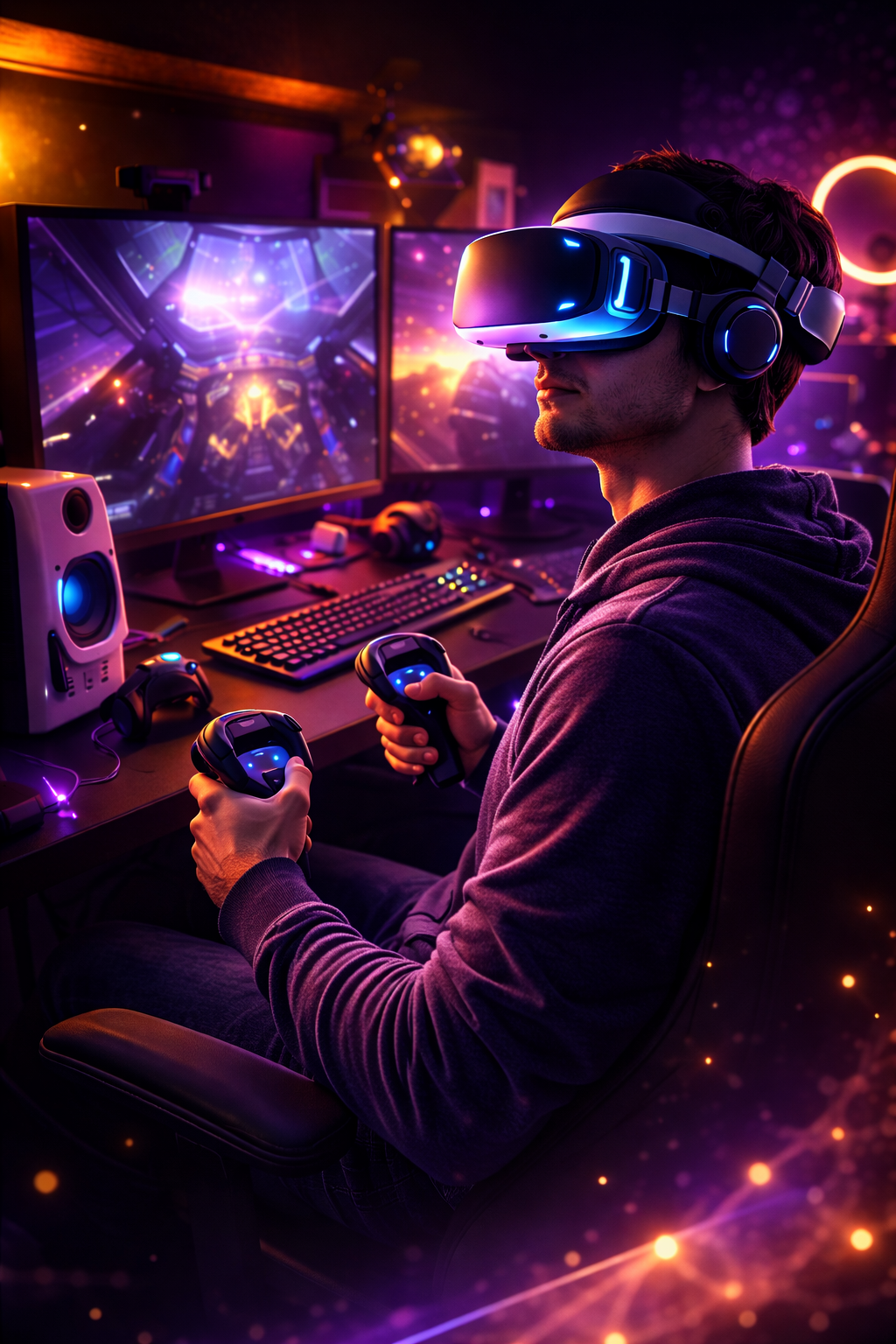 VRCentral creator themed VR setup image